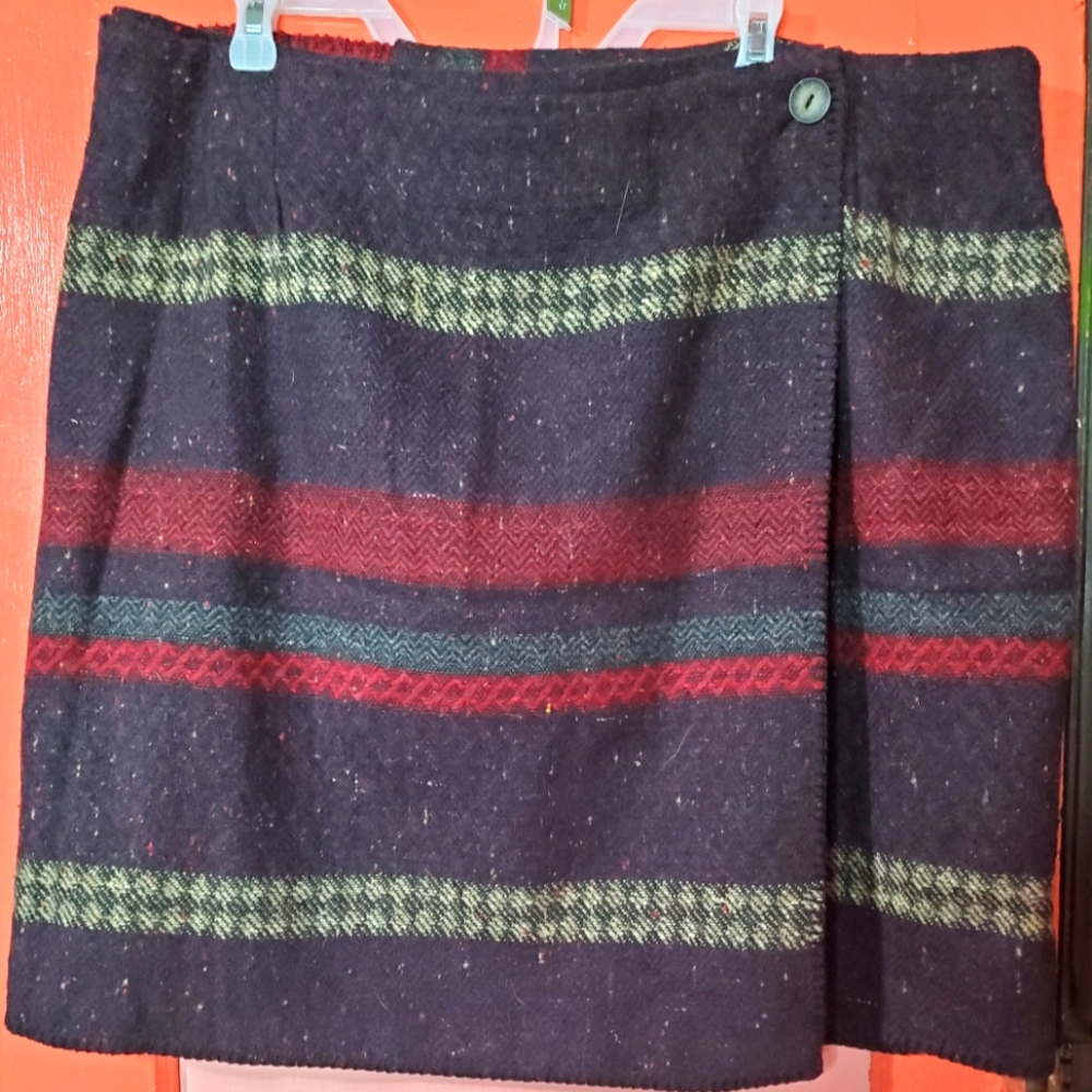 Kathryn deane wool skirt